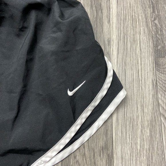 NIKE Stretch Waist Black Activewear Athletic Shorts Women's Size Medium - Picture 3 of 7